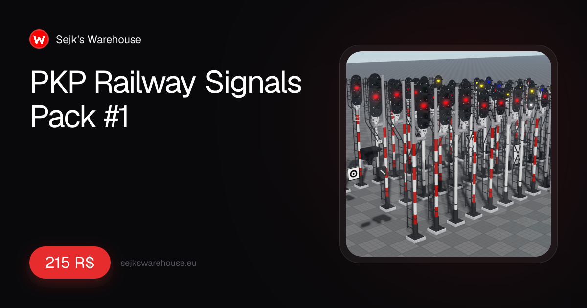 PKP Railway Signals Pack #1 — Sejks Warehouse